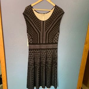 Sleeveless black dress
